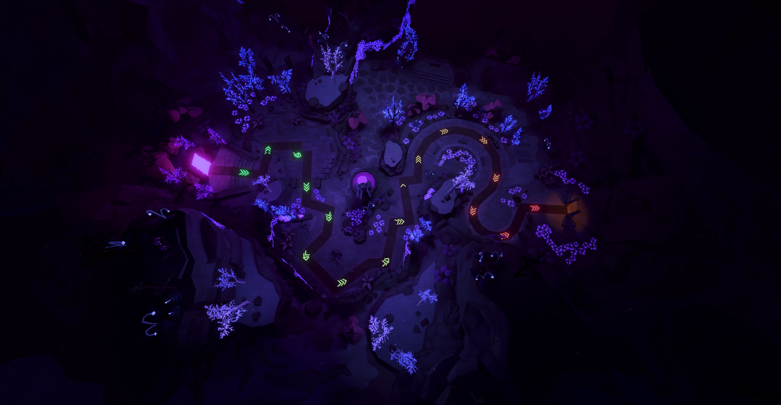 Unknown Garden map in Tower Defense Simulator